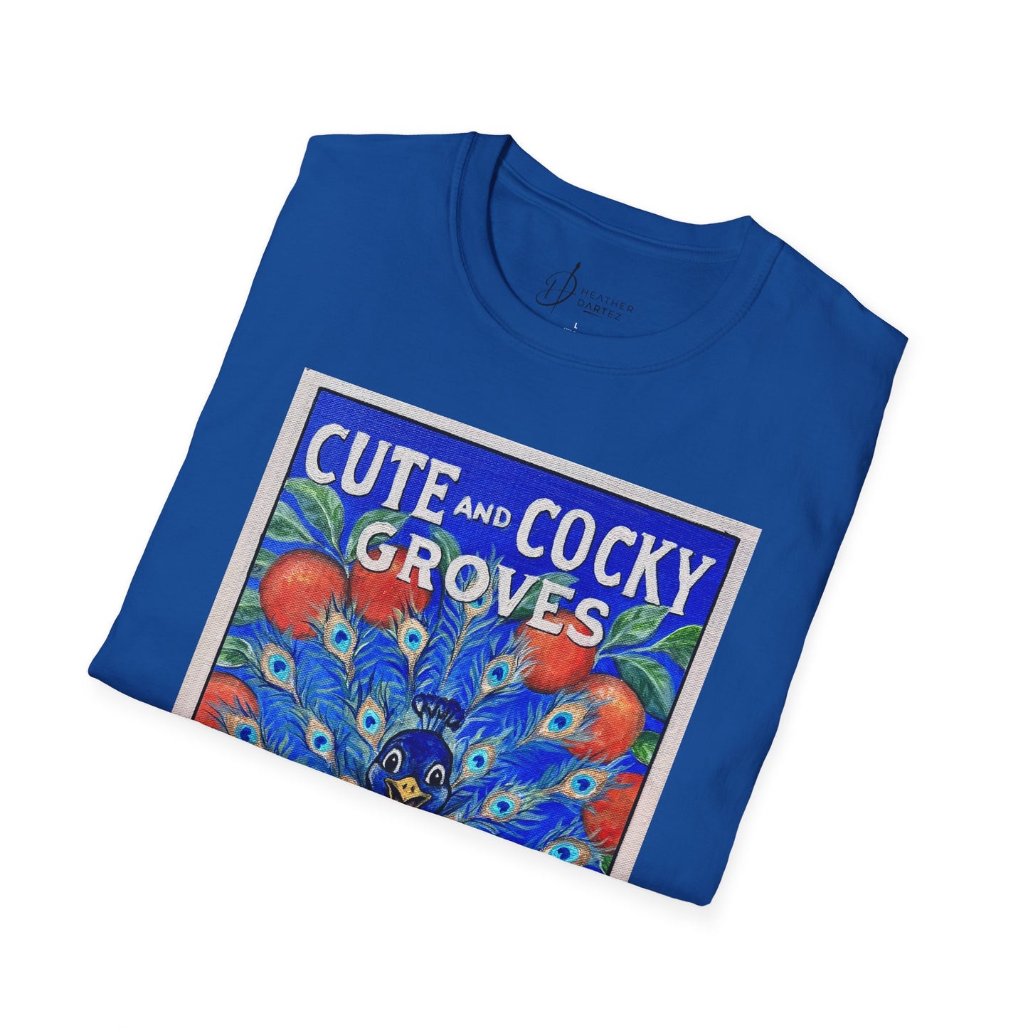 Cute & Cocky Groves Unisex Softstyle T-Shirt