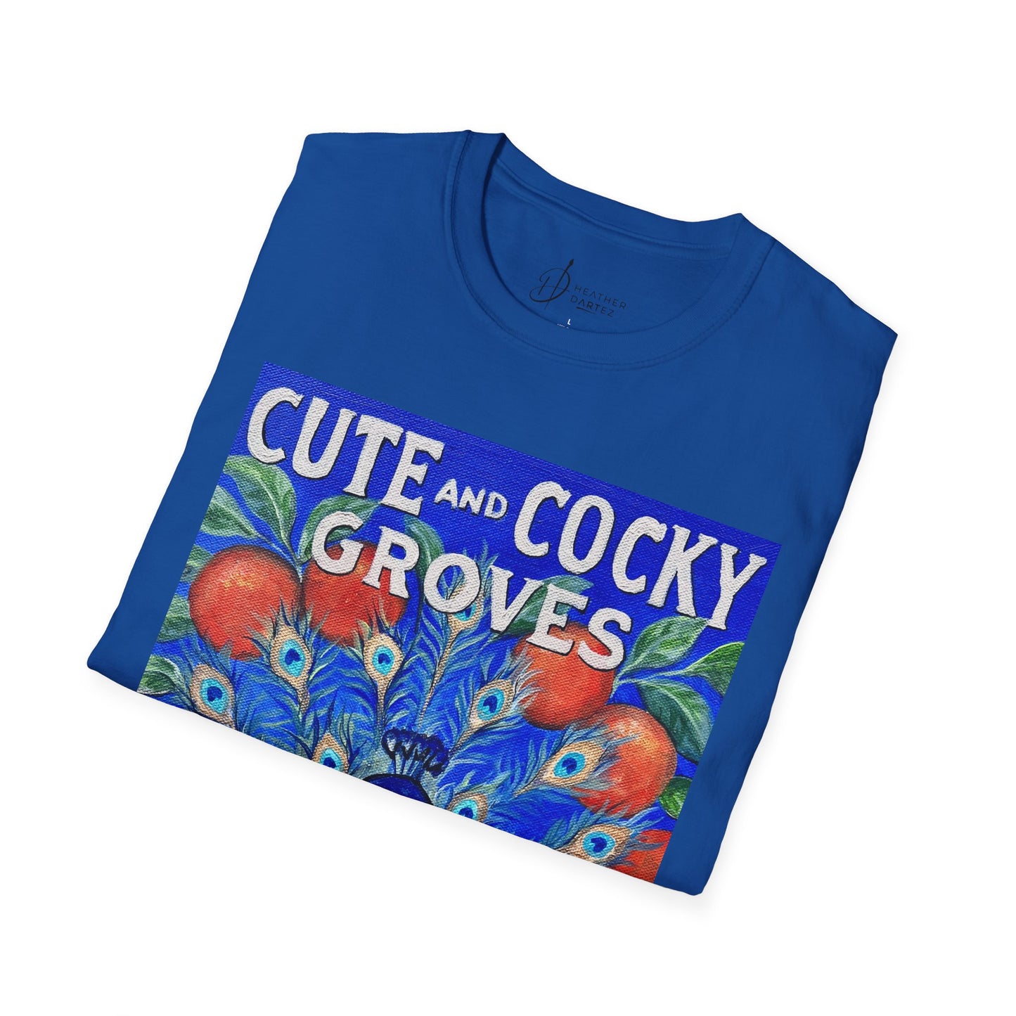 Cute & Cocky Groves Unisex Softstyle T-Shirt