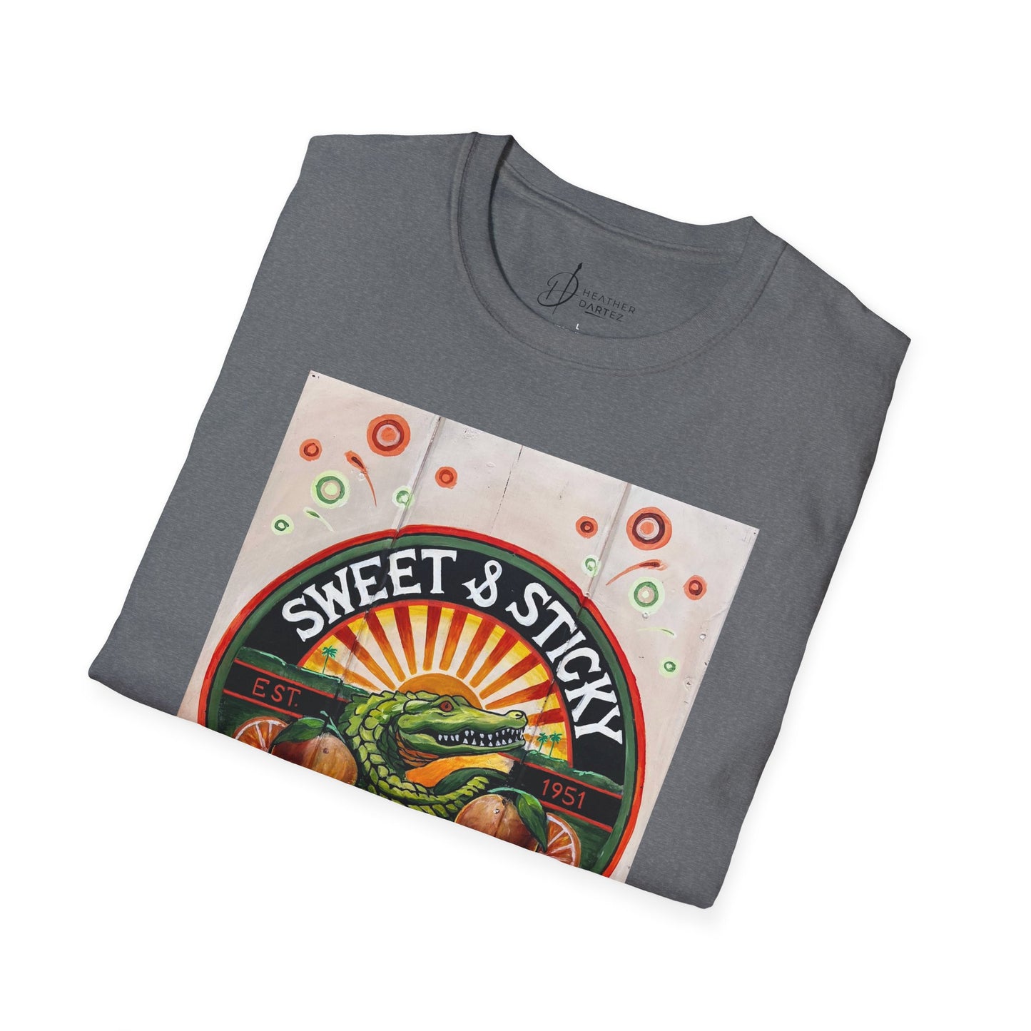 Sweet & Sticky Groves Unisex Softstyle T-Shirt - Fun and Relaxed Vibe