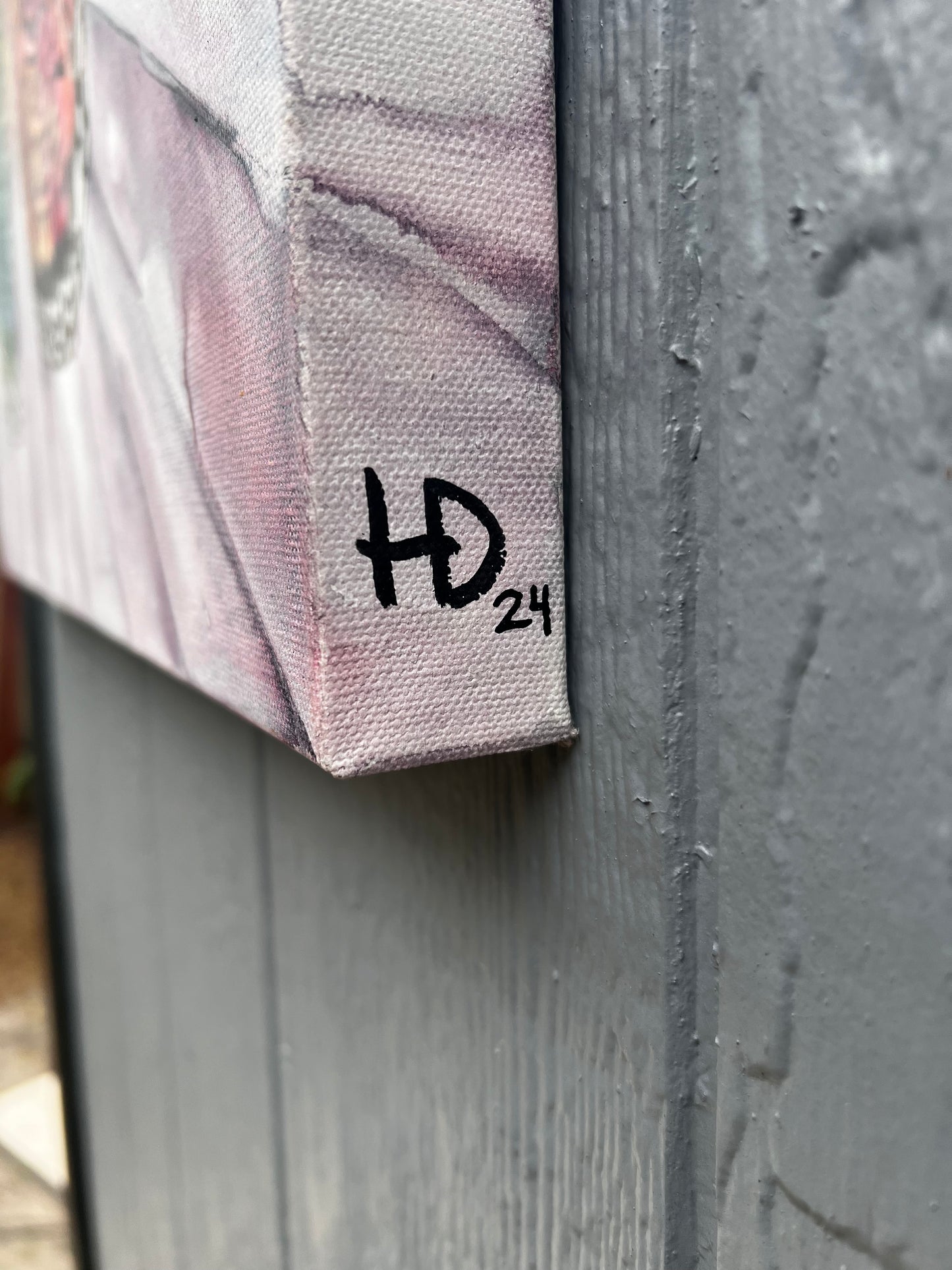 Butterfly - Opposing Forces - Original Watercolor Painting on Canvas