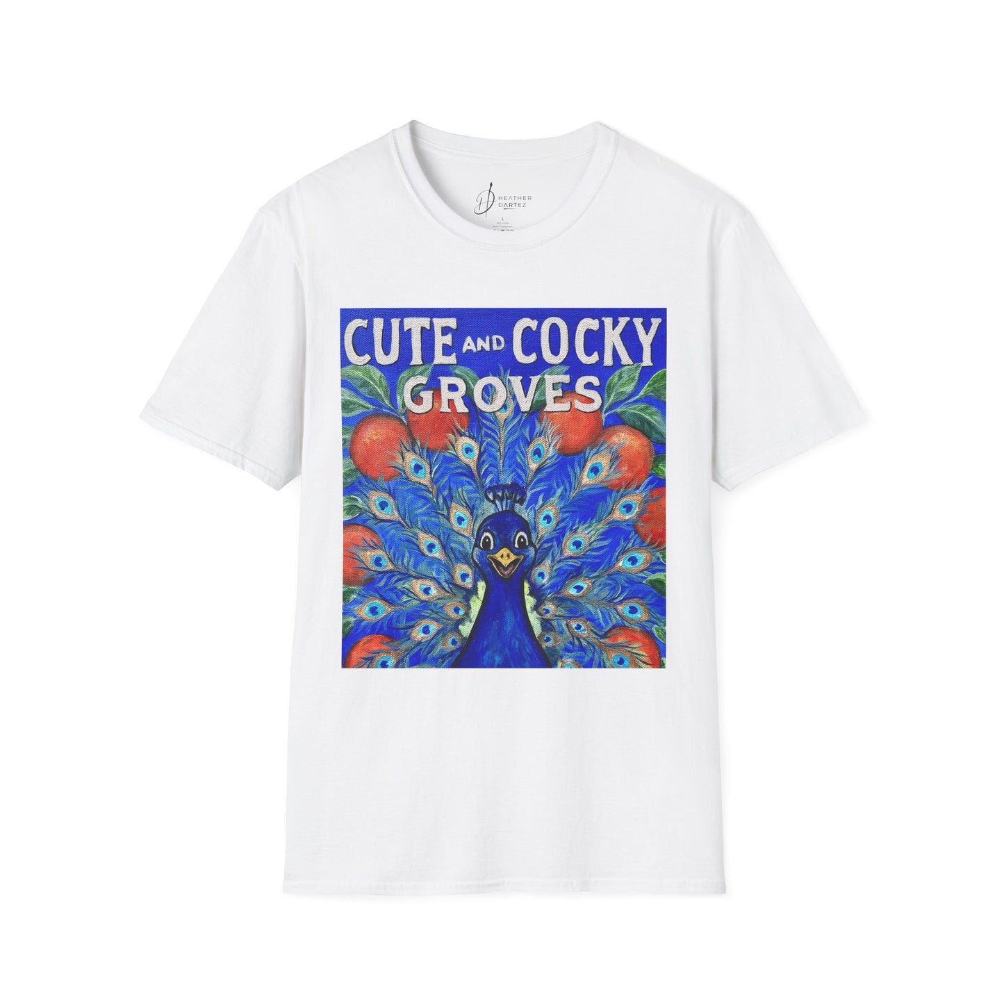 Cute & Cocky Groves Unisex Softstyle T-Shirt