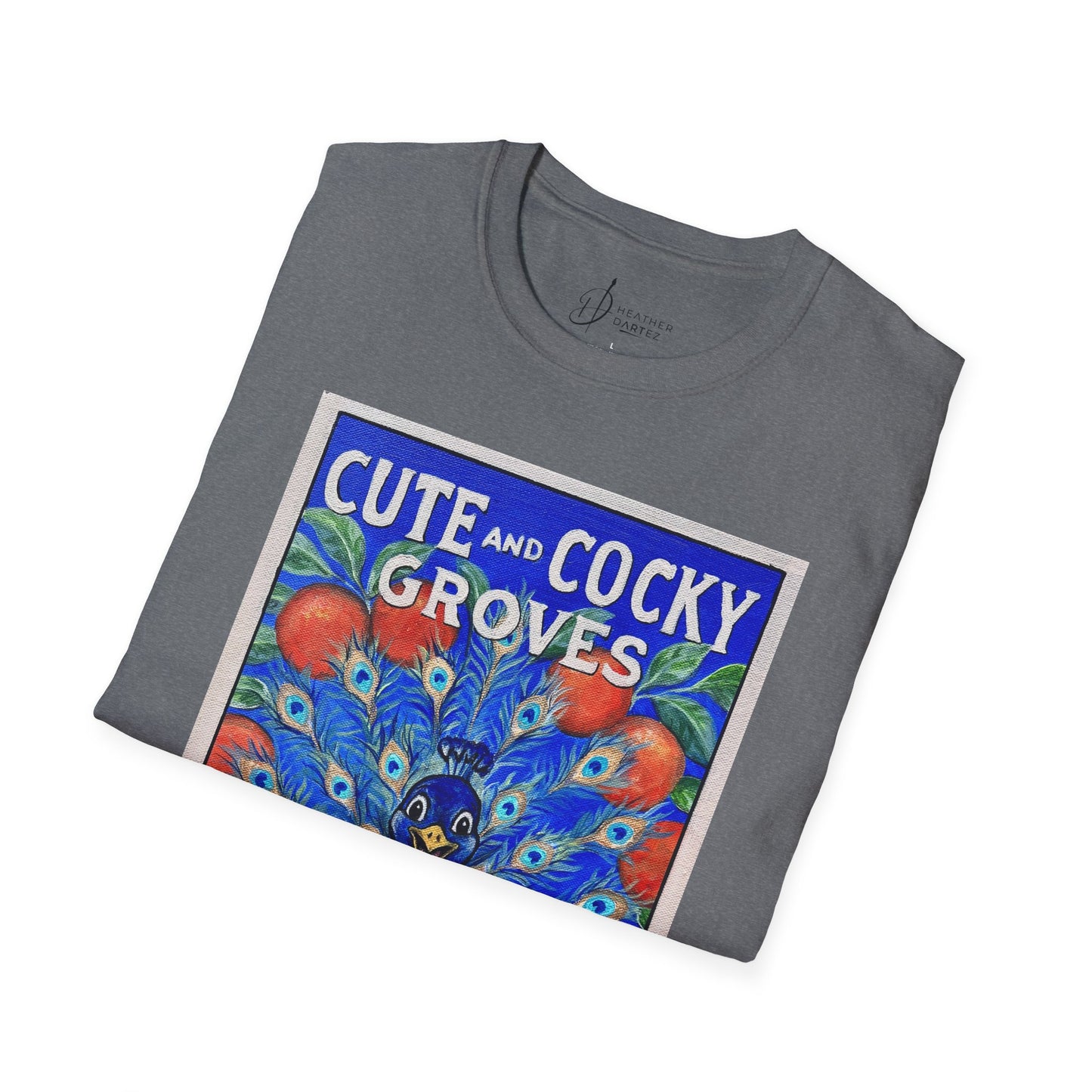 Cute & Cocky Groves Unisex Softstyle T-Shirt