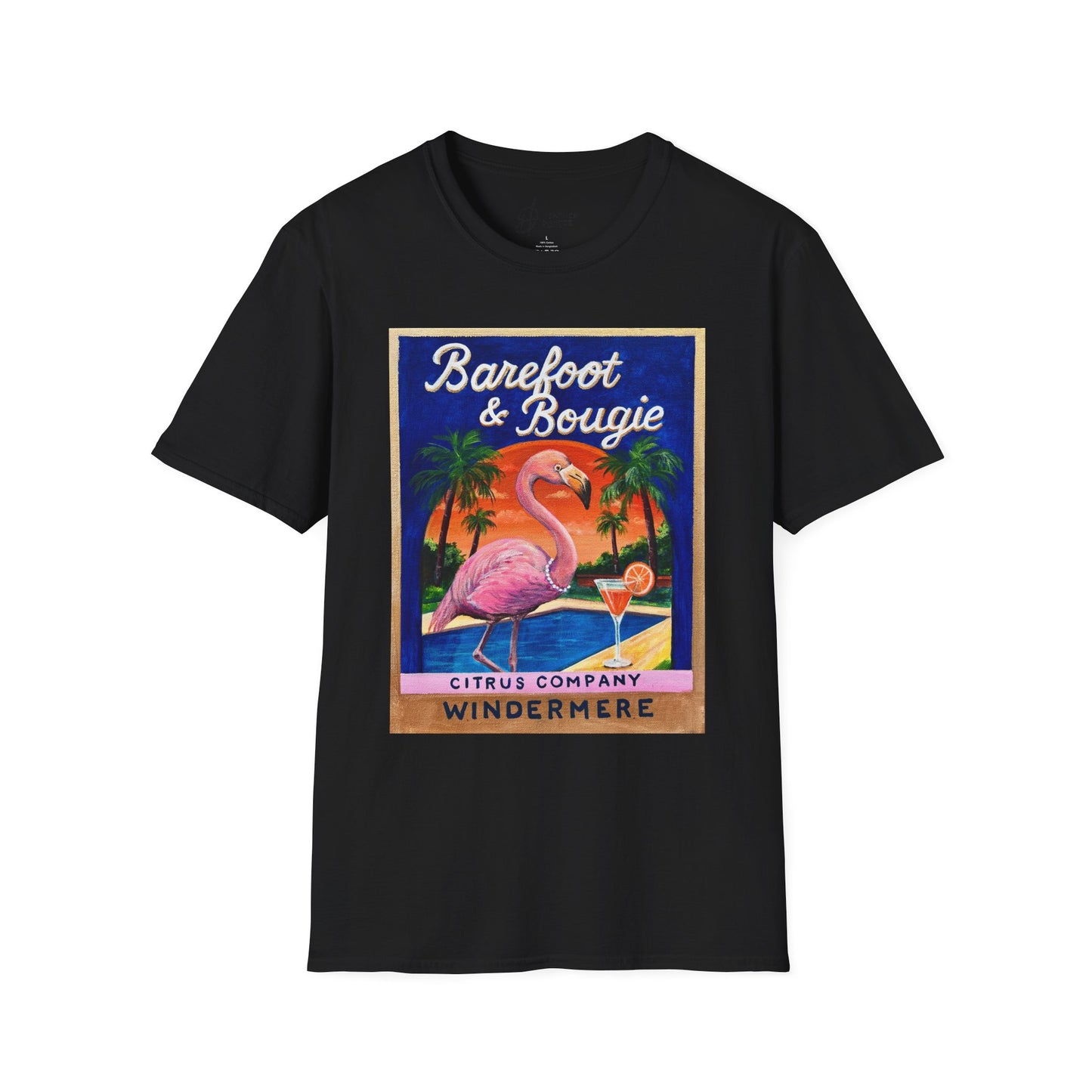 Barefoot & Bougie Citrus Company Unisex Softstyle T-Shirt