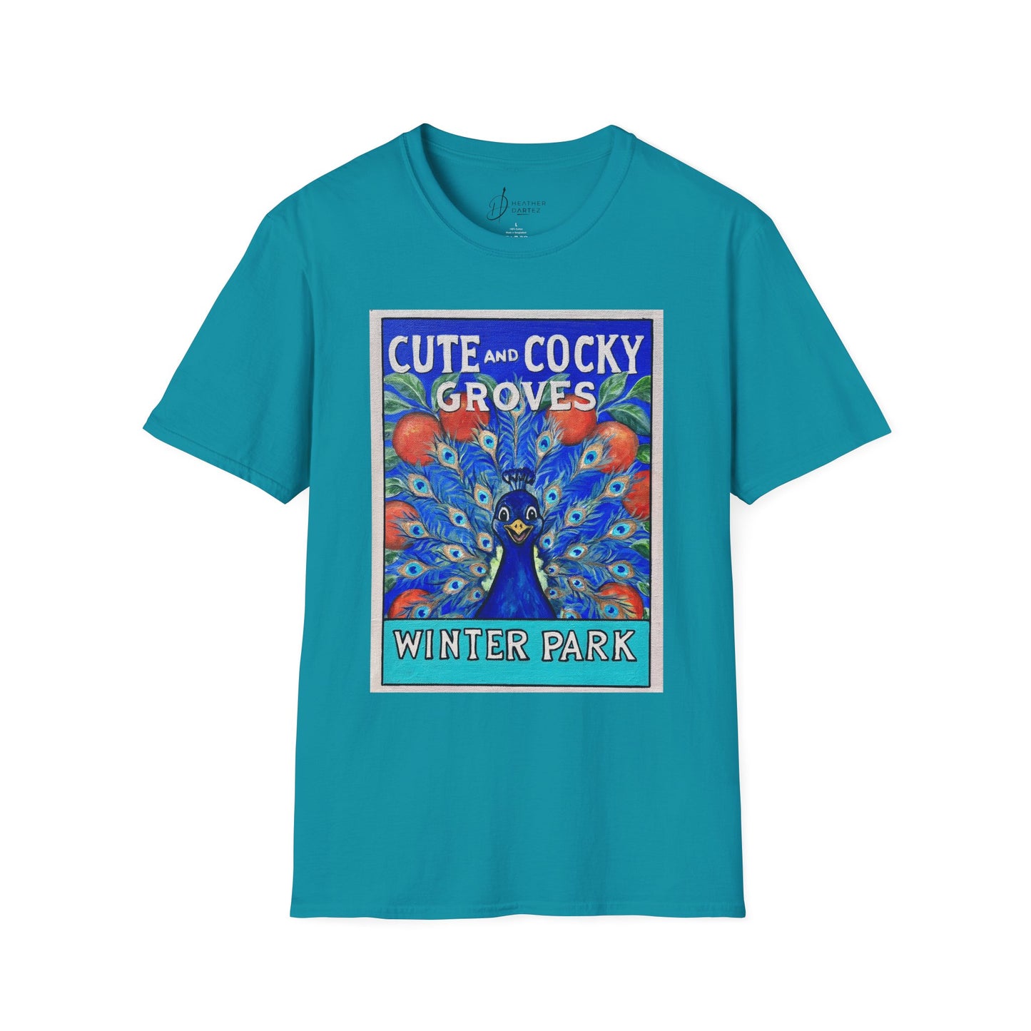 Cute & Cocky Groves Unisex Softstyle T-Shirt