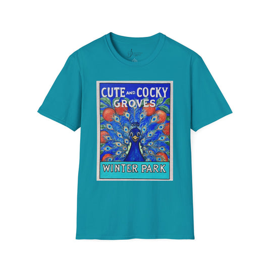 Cute & Cocky Groves Unisex Softstyle T-Shirt