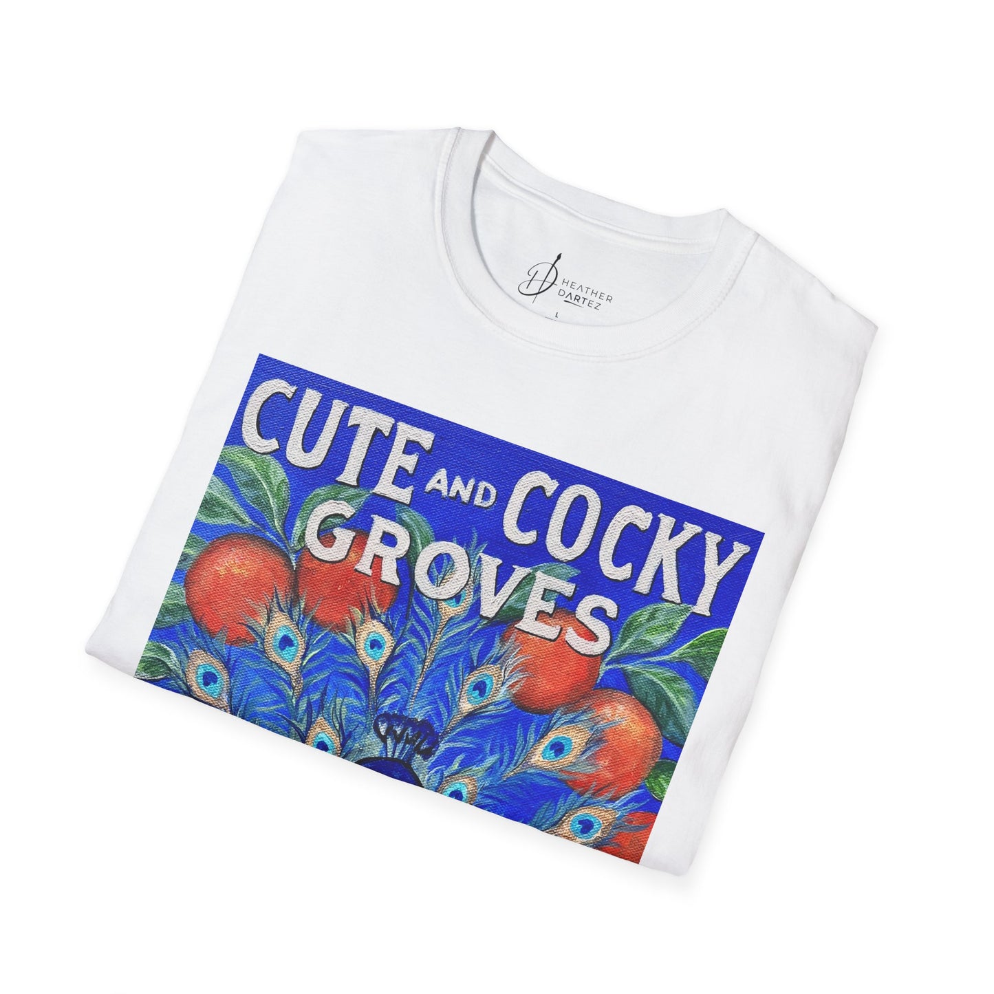 Cute & Cocky Groves Unisex Softstyle T-Shirt