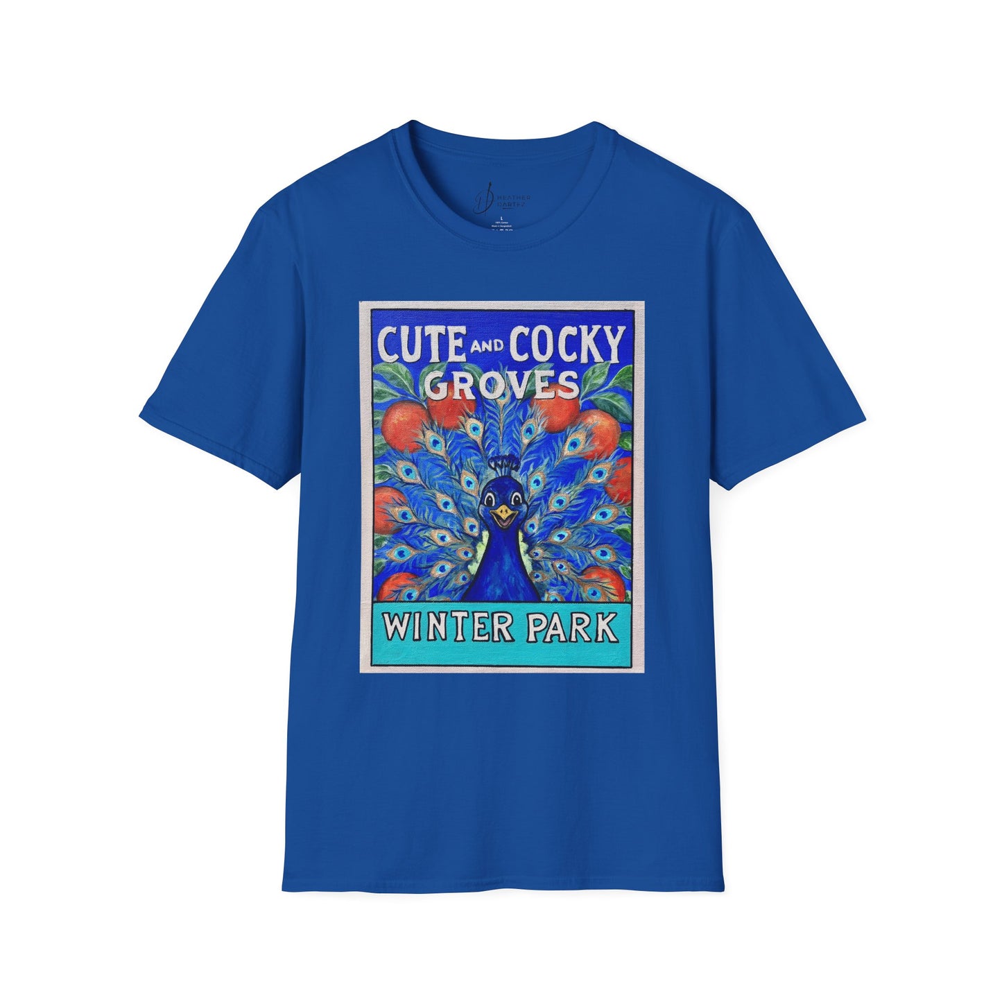 Cute & Cocky Groves Unisex Softstyle T-Shirt