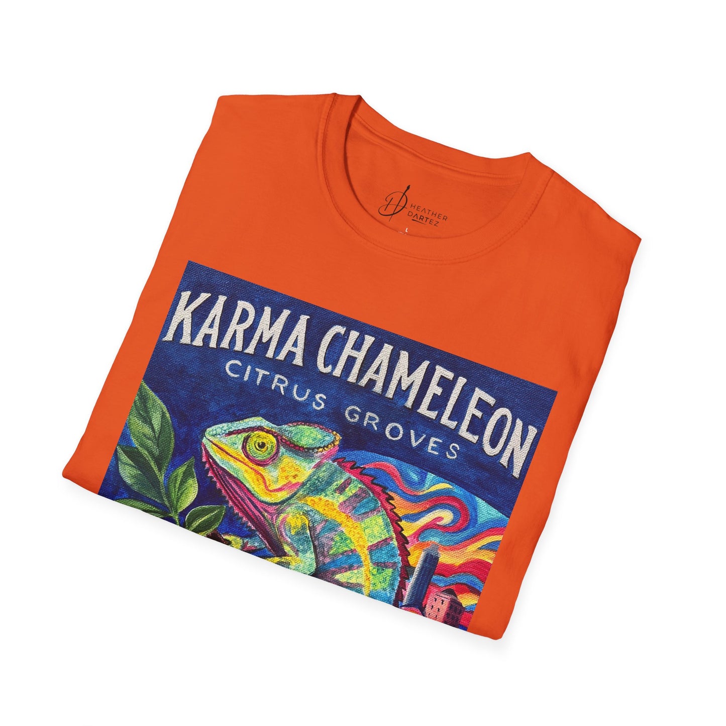 Karma Chameleon Citrus Company Unisex Softstyle T-Shirt