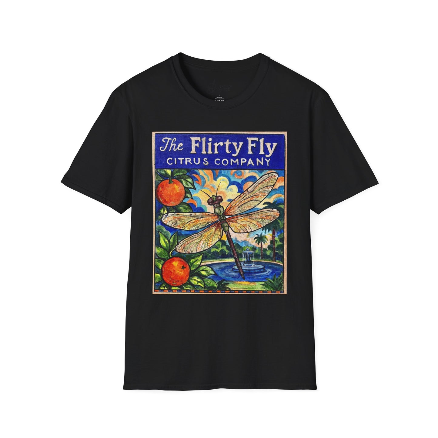 The Flirty Fly Citrus Company Unisex Softstyle T-Shirt