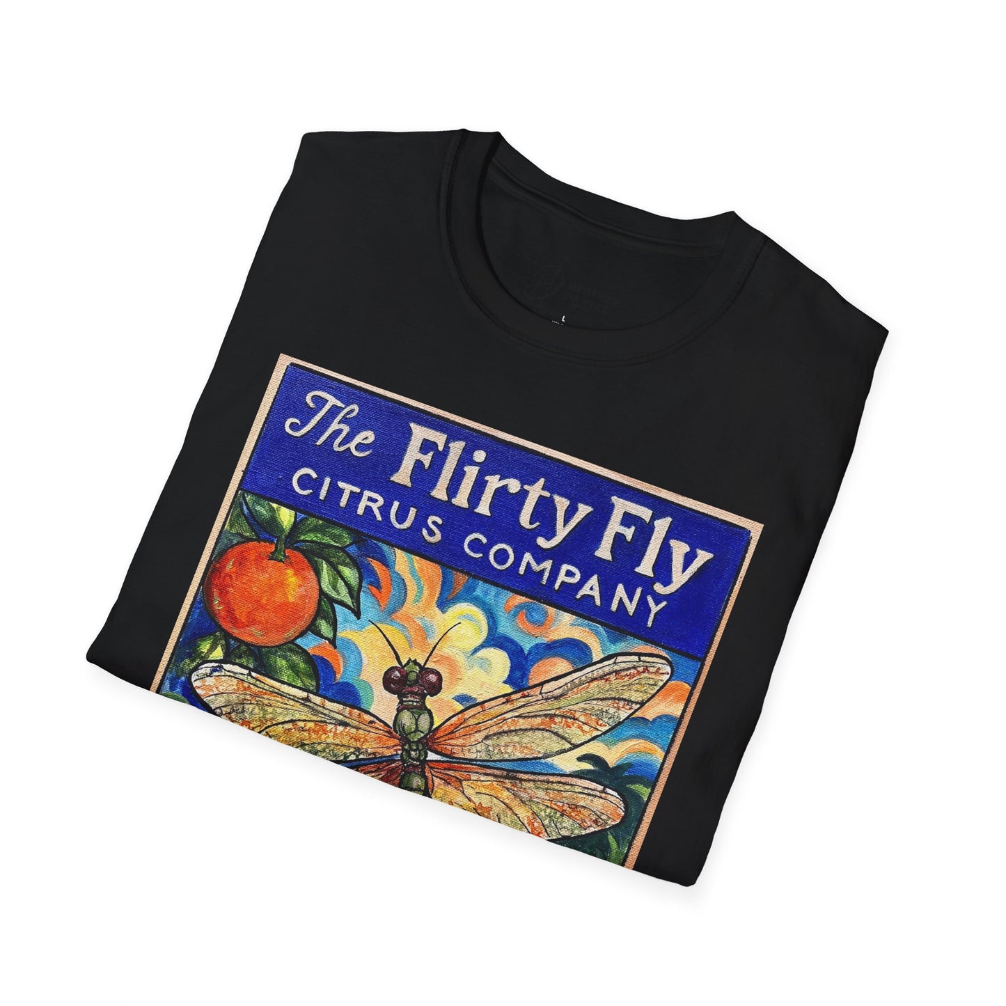 The Flirty Fly Citrus Company Unisex Softstyle T-Shirt