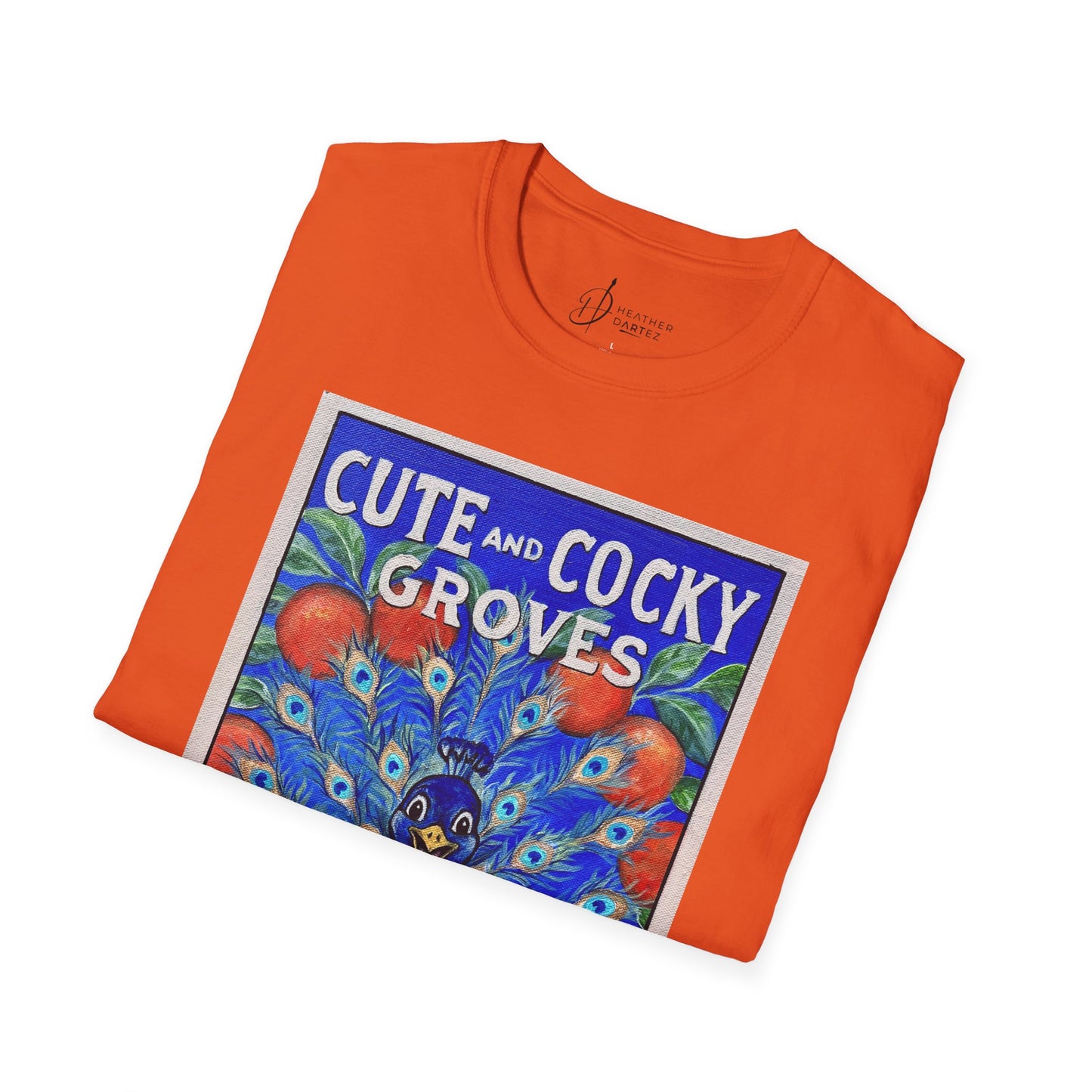 Cute & Cocky Groves Unisex Softstyle T-Shirt