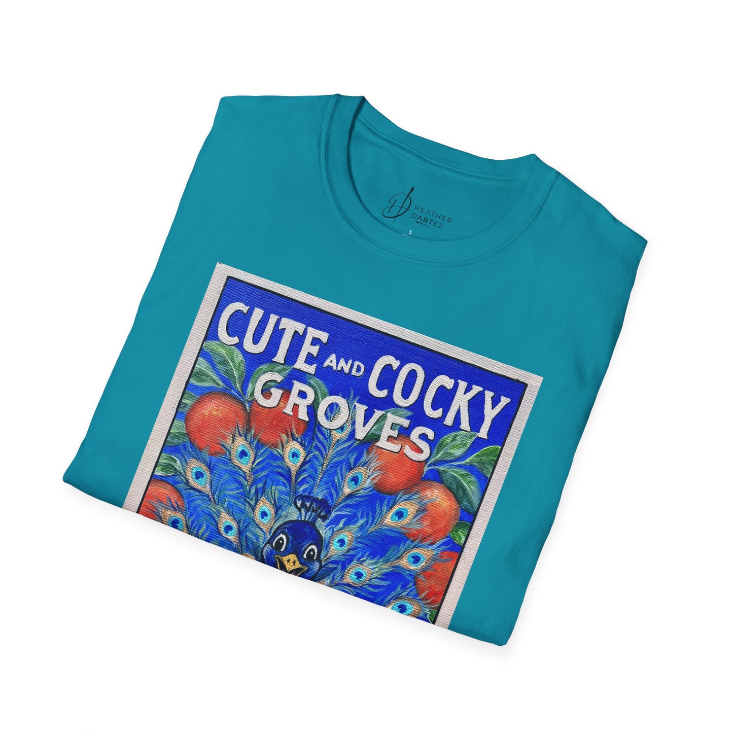 Cute & Cocky Groves Unisex Softstyle T-Shirt