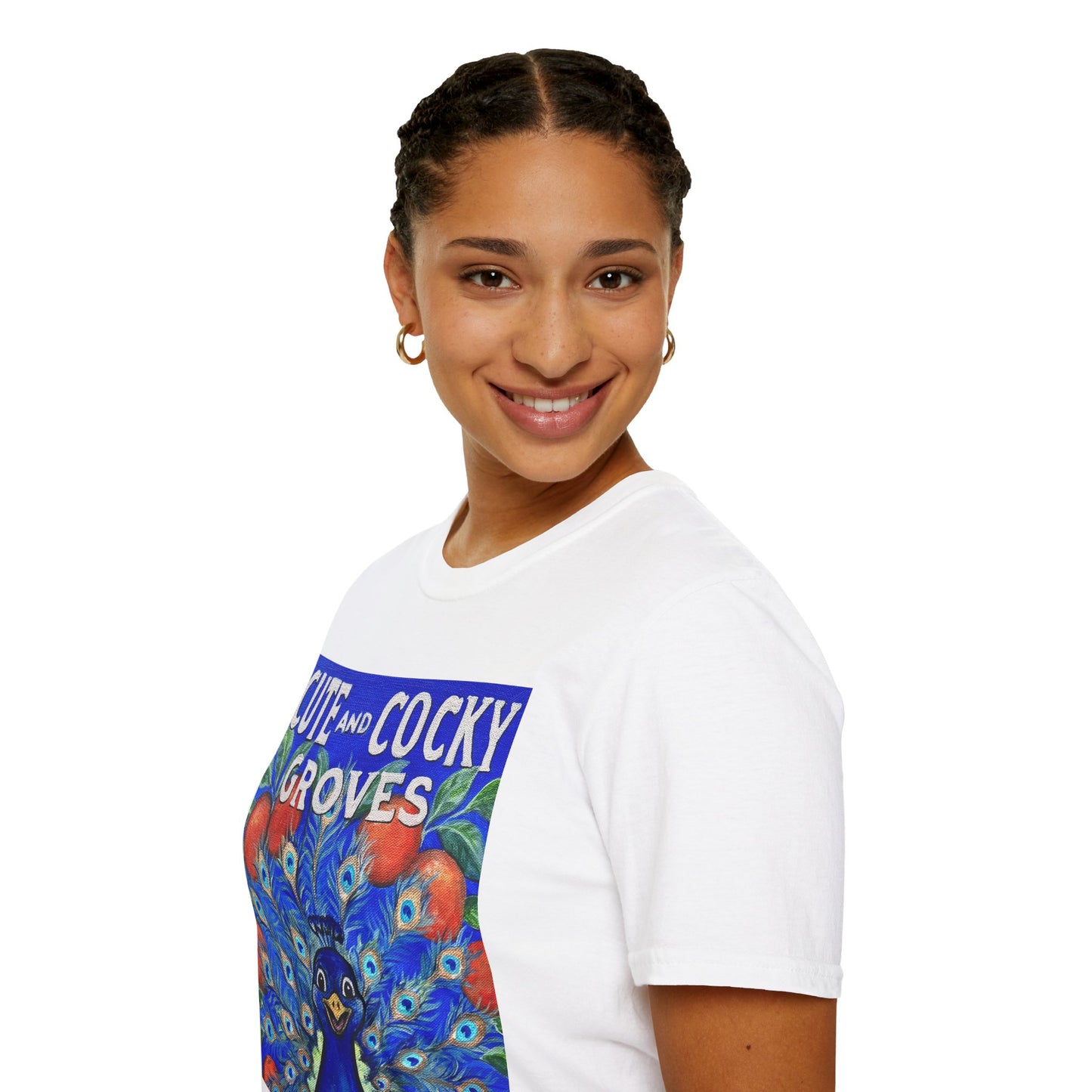 Cute & Cocky Groves Unisex Softstyle T-Shirt