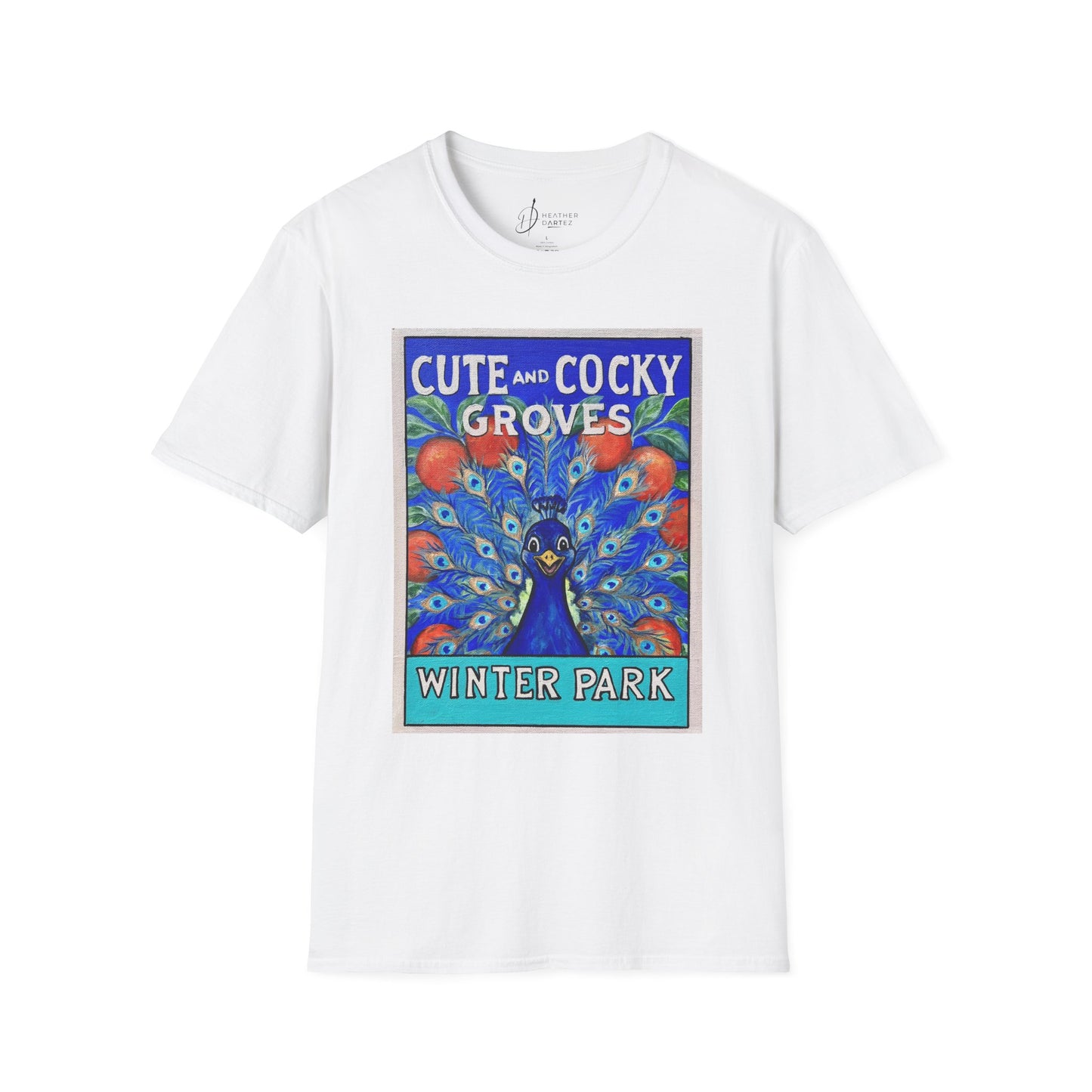 Cute & Cocky Groves Unisex Softstyle T-Shirt