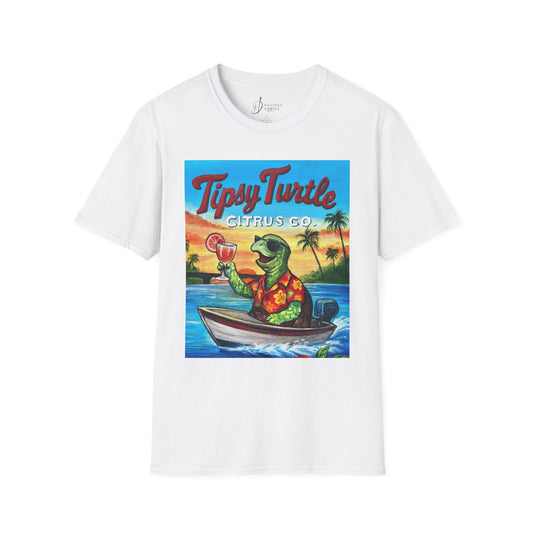 Tipsy Turtle Citrus Company Unisex Softstyle T-Shirt