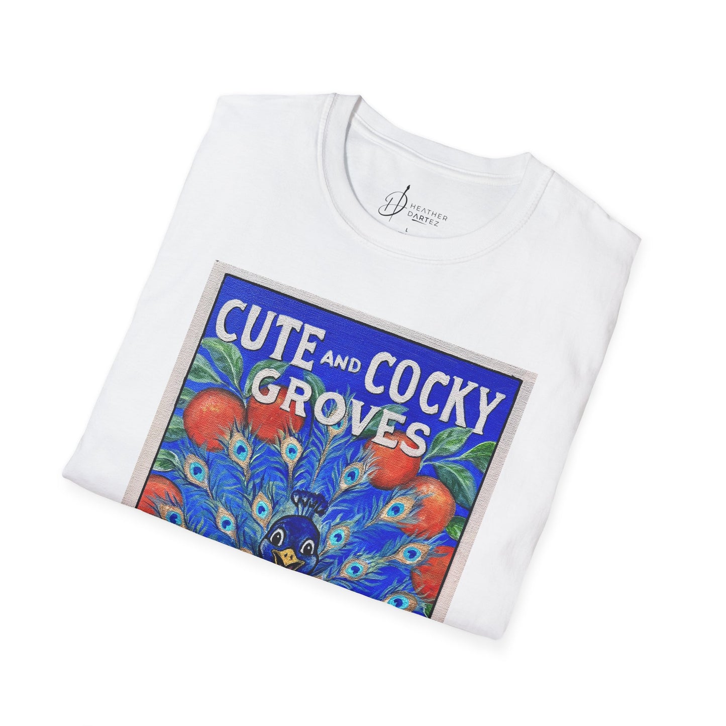 Cute & Cocky Groves Unisex Softstyle T-Shirt