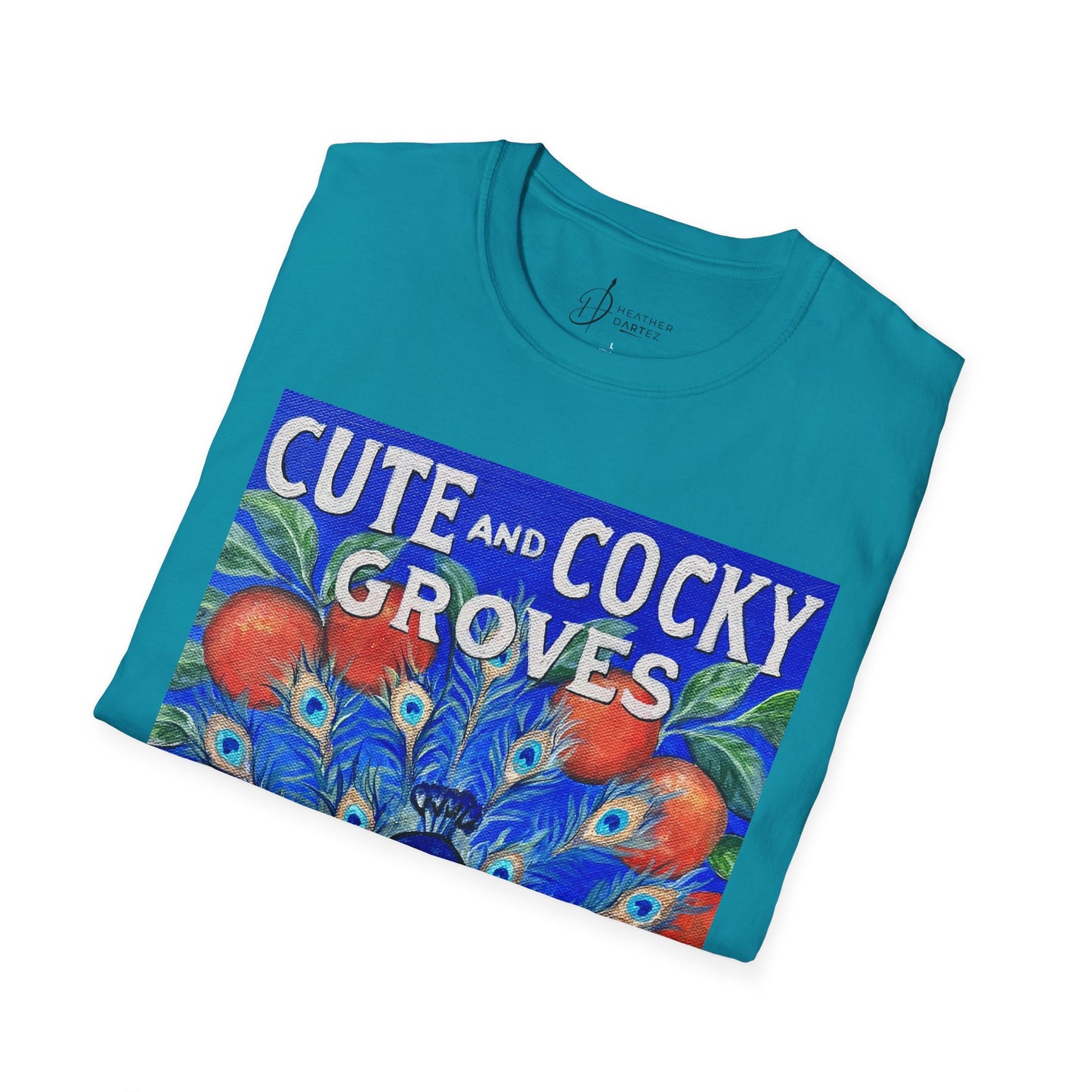 Cute & Cocky Groves Unisex Softstyle T-Shirt