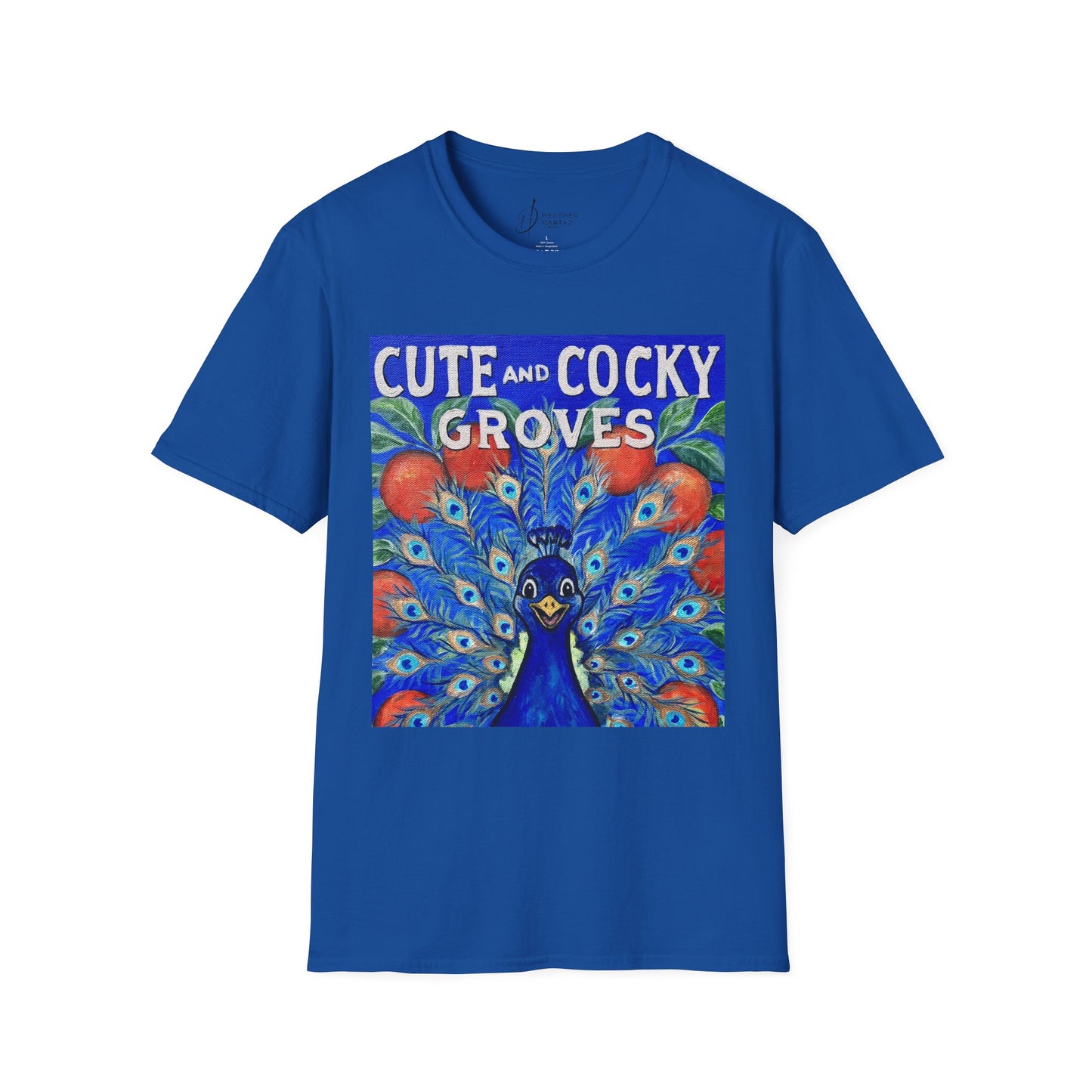 Cute & Cocky Groves Unisex Softstyle T-Shirt