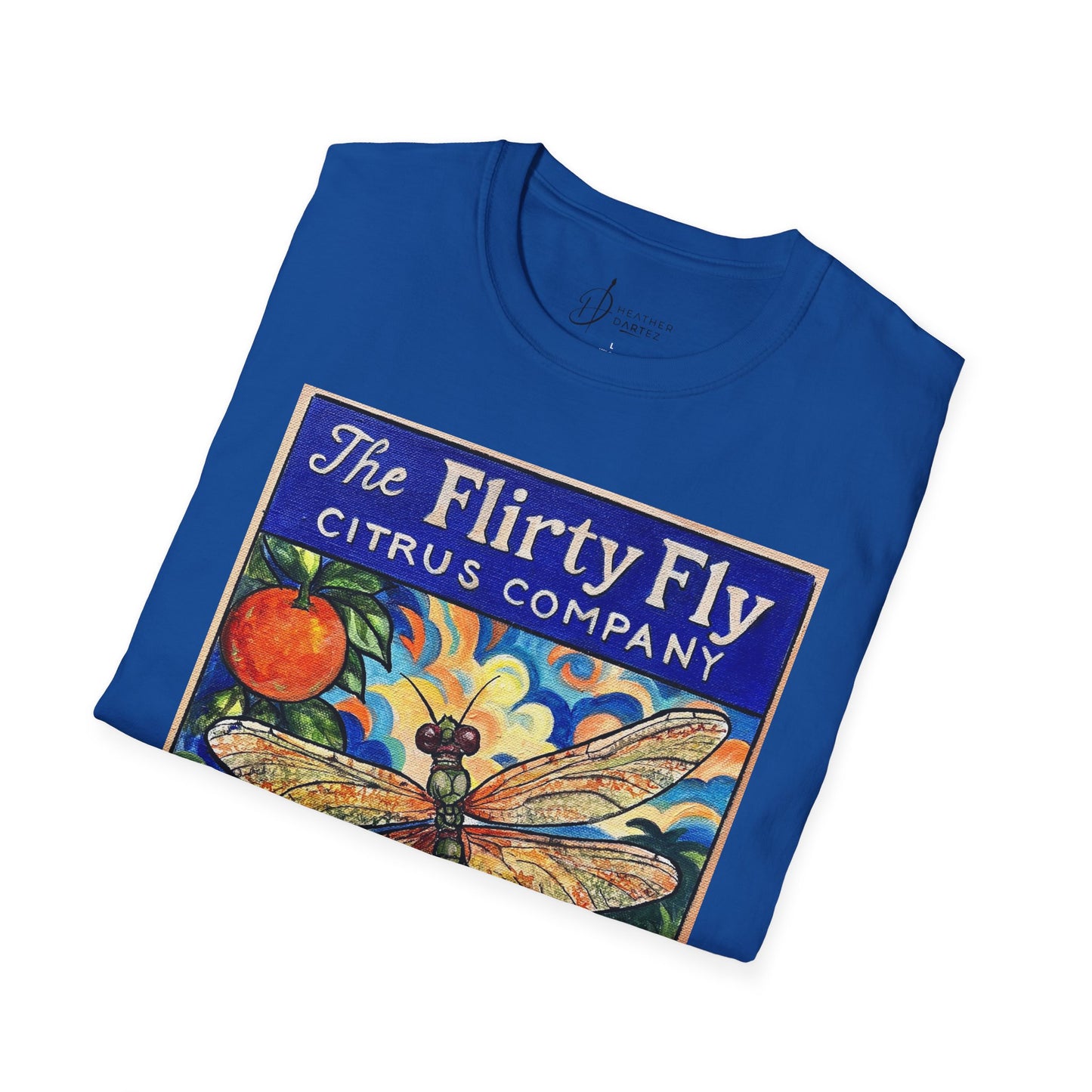 The Flirty Fly Citrus Company Unisex Softstyle T-Shirt