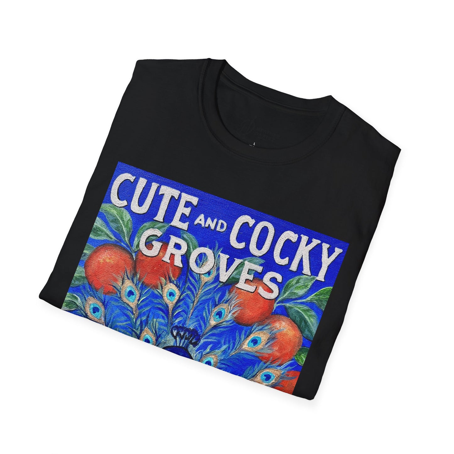 Cute & Cocky Groves Unisex Softstyle T-Shirt