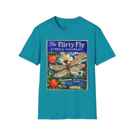 The Flirty Fly Citrus Company Unisex Softstyle T-Shirt