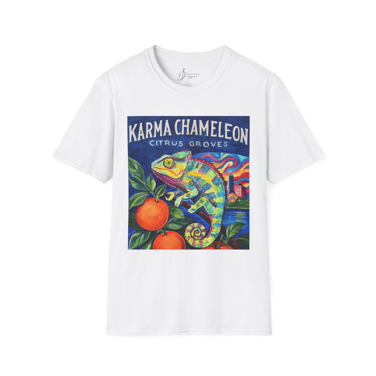 Karma Chameleon Citrus Company Unisex Softstyle T-Shirt