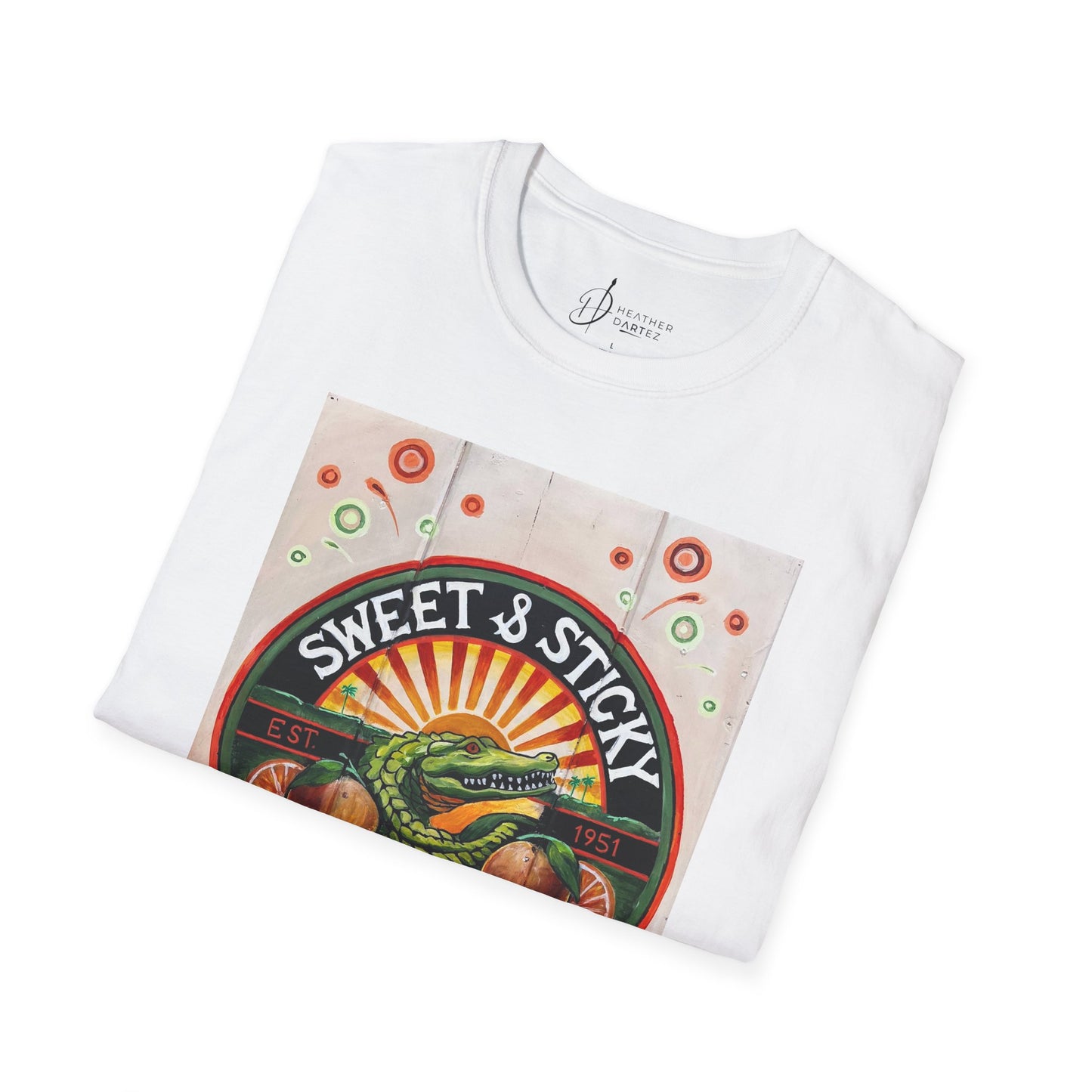 Sweet & Sticky Groves Unisex Softstyle T-Shirt - Fun and Relaxed Vibe