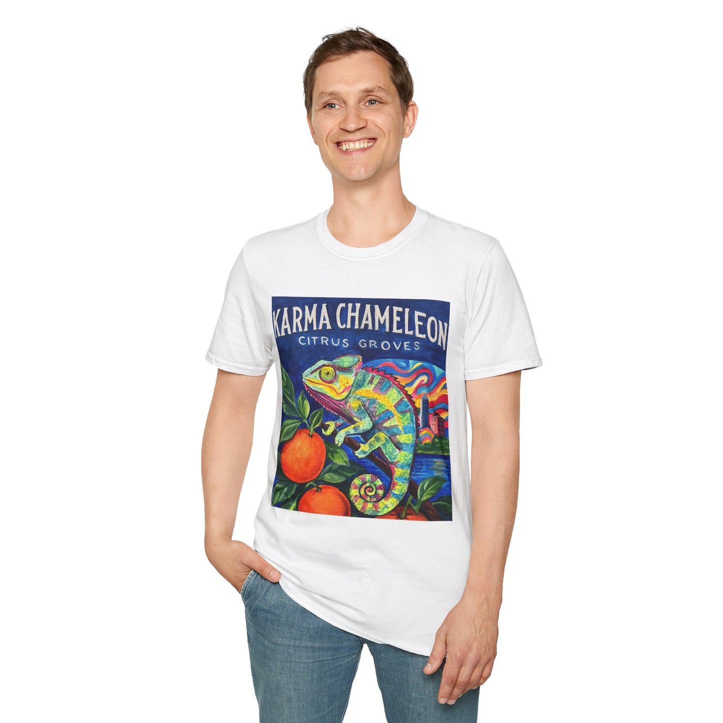 Karma Chameleon Citrus Company Unisex Softstyle T-Shirt
