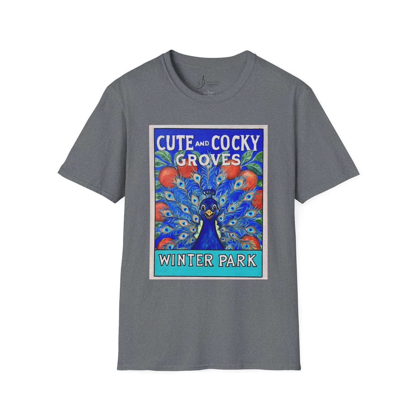 Cute & Cocky Groves Unisex Softstyle T-Shirt