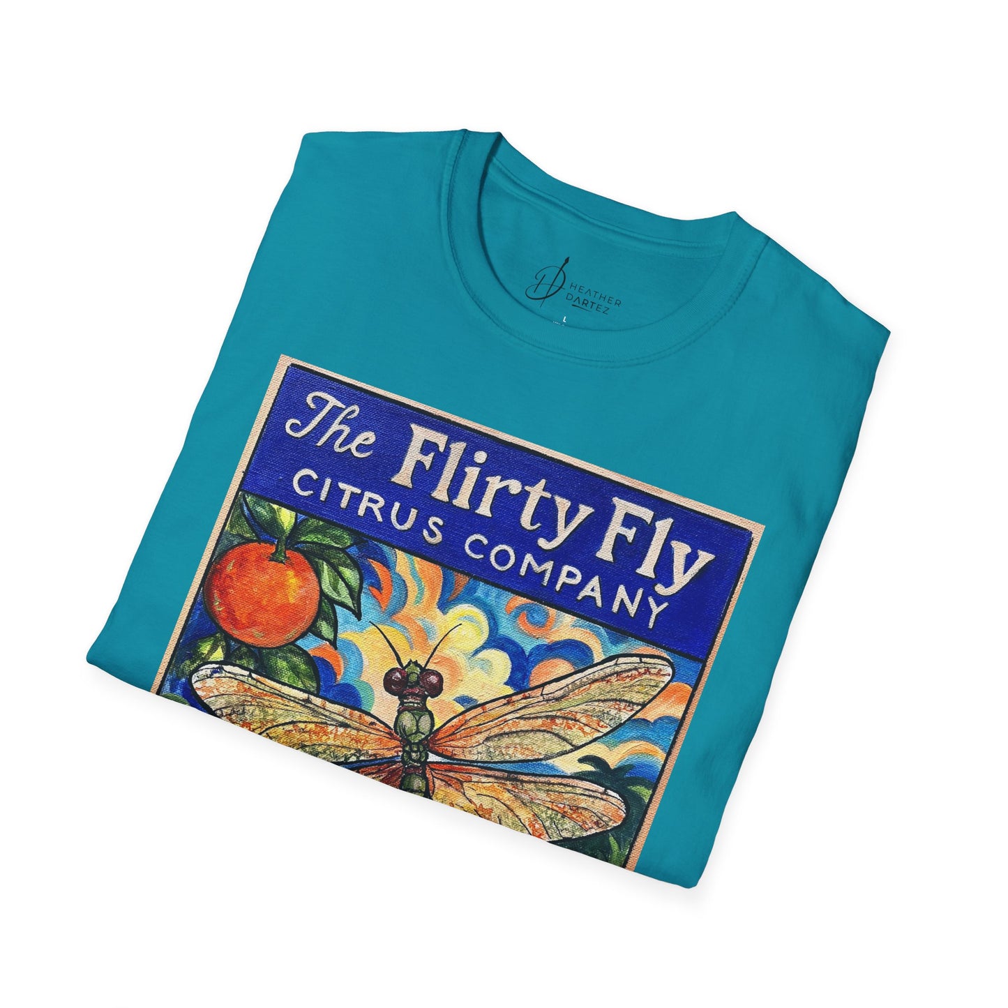 The Flirty Fly Citrus Company Unisex Softstyle T-Shirt