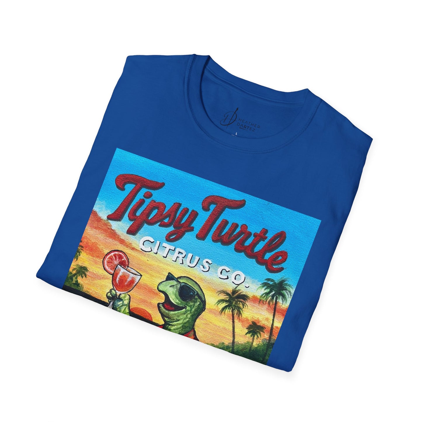 Tipsy Turtle Citrus Company Unisex Softstyle T-Shirt