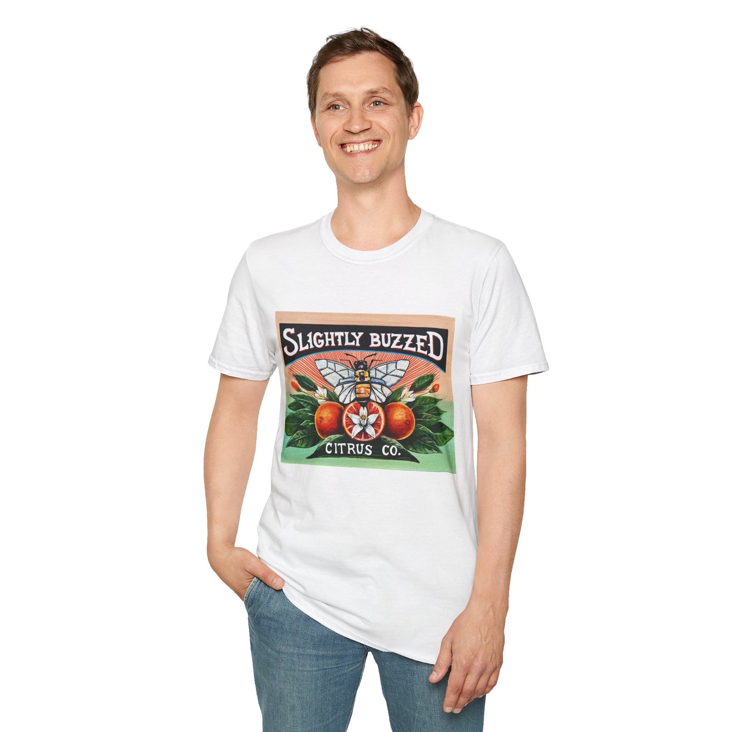 Slightly Buzzed Citrus Co. Unisex Softstyle T-Shirt