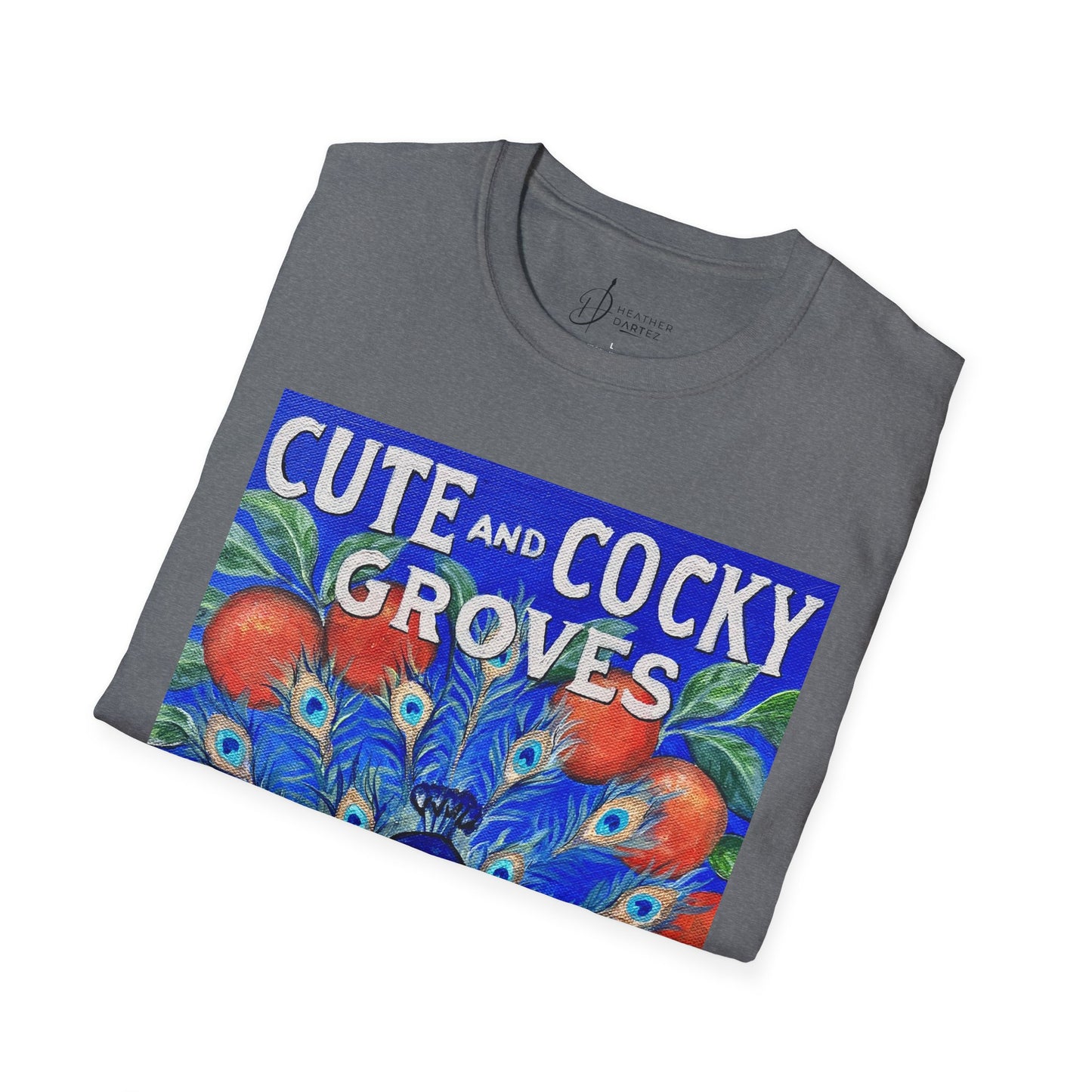 Cute & Cocky Groves Unisex Softstyle T-Shirt