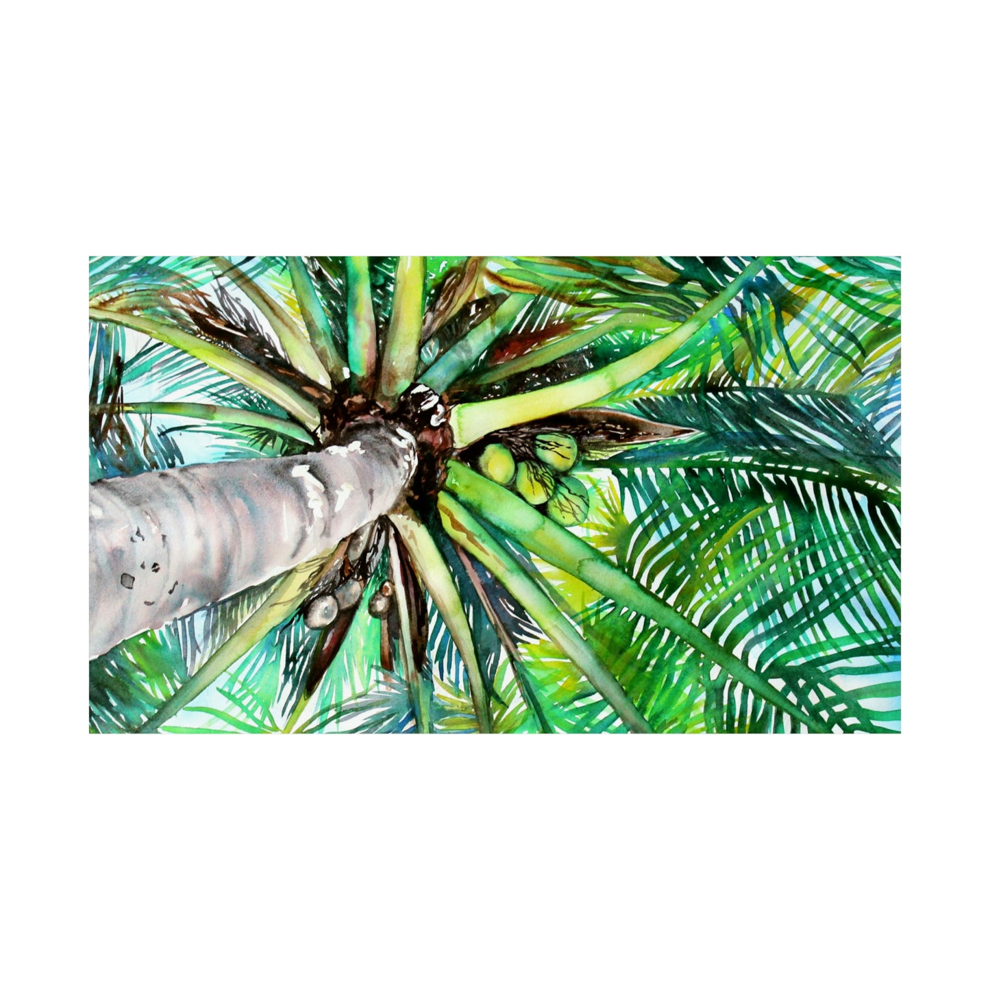 Looking Up Art Print
