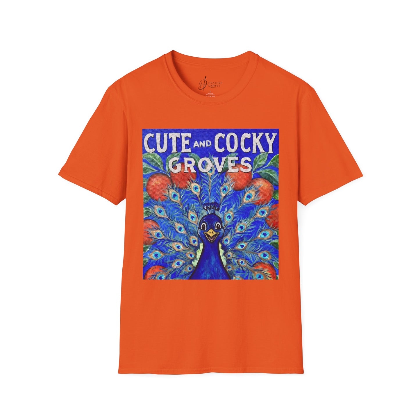 Cute & Cocky Groves Unisex Softstyle T-Shirt