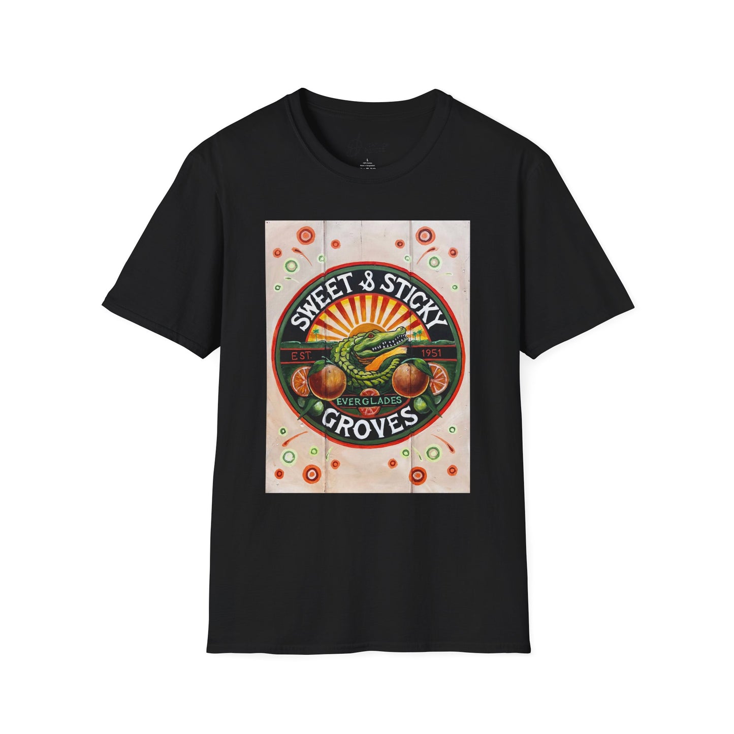 Sweet & Sticky Groves Unisex Softstyle T-Shirt - Fun and Relaxed Vibe
