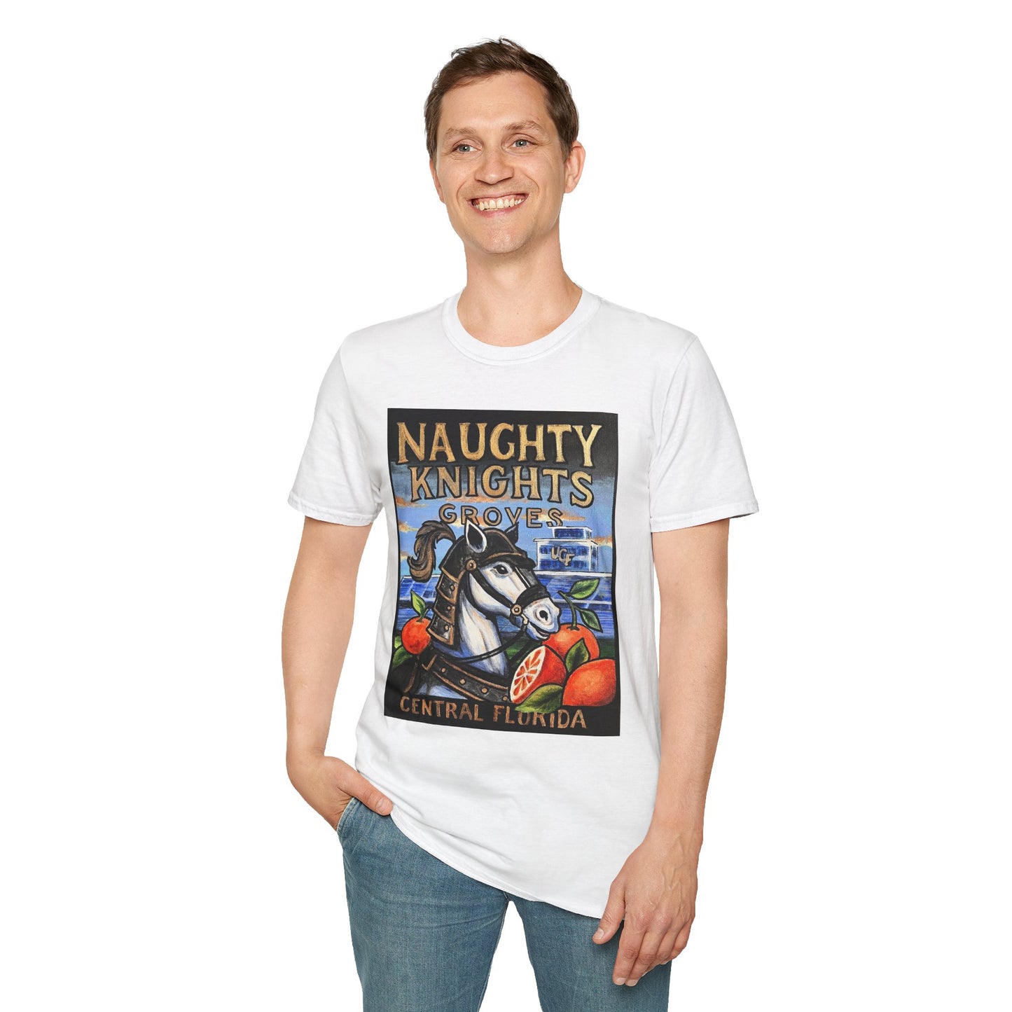 UCF Naughty Knights Unisex Softstyle T-Shirt