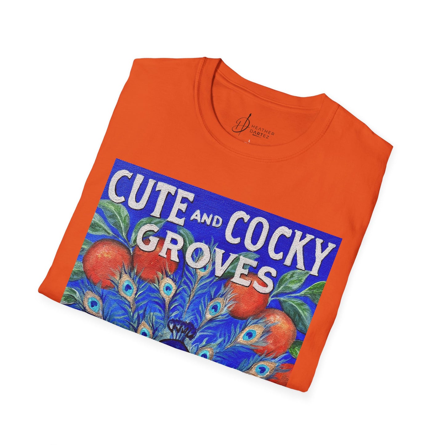 Cute & Cocky Groves Unisex Softstyle T-Shirt