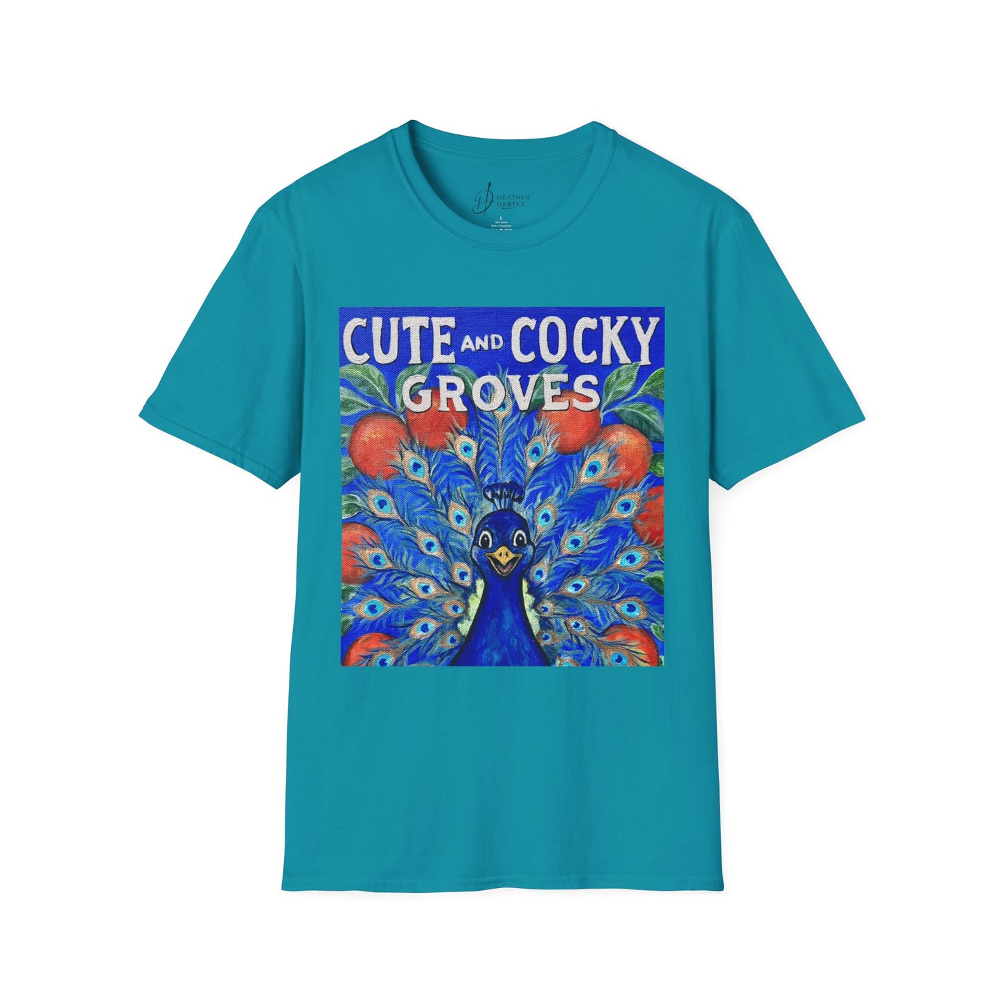 Cute & Cocky Groves Unisex Softstyle T-Shirt