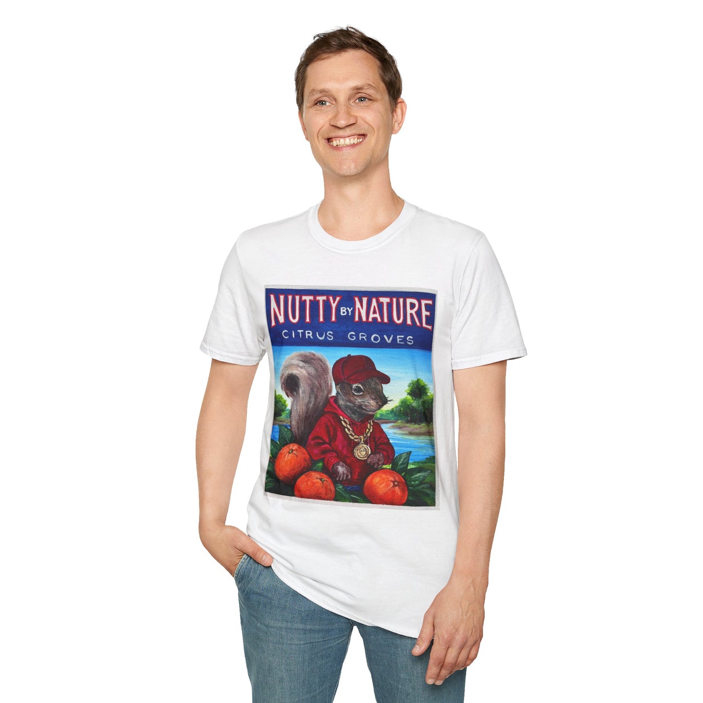 Nutty By Nature Citrus Company Unisex Softstyle T-Shirt