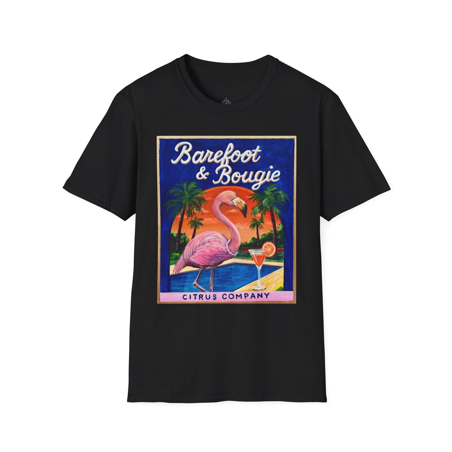 Barefoot & Bougie Citrus Company Unisex Softstyle T-Shirt