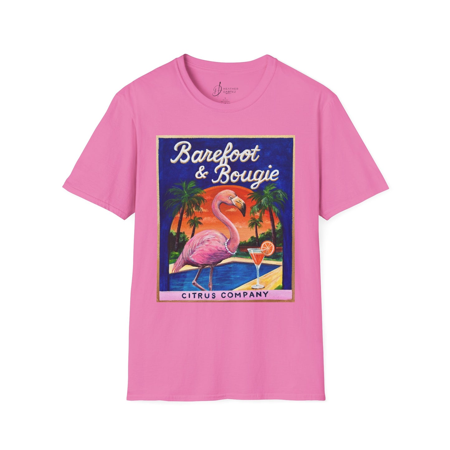 Barefoot & Bougie Citrus Company Unisex Softstyle T-Shirt